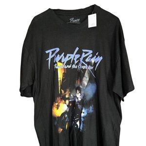 Purple Rain Prince And The Revolution Black Shirt